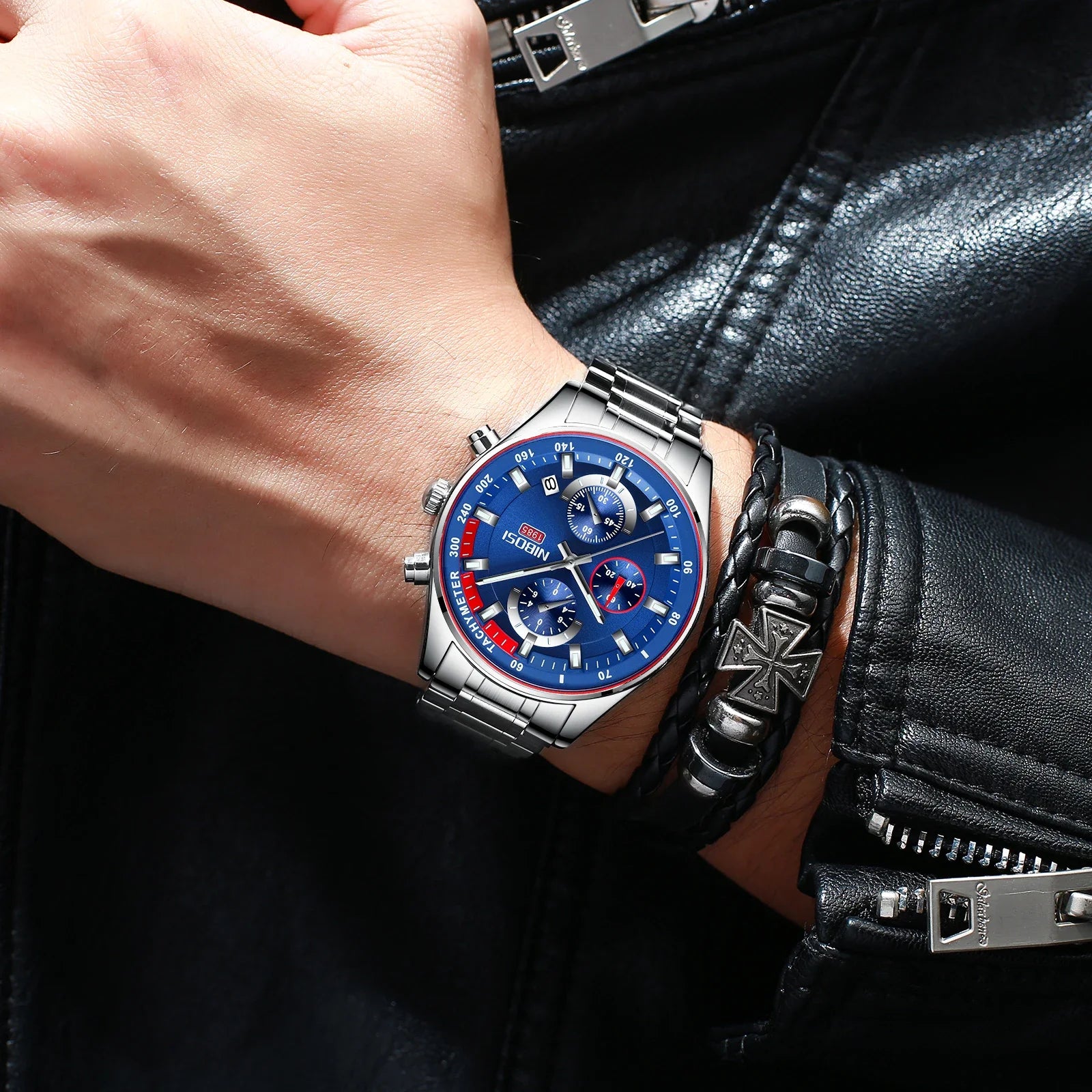 NIBOSI Fashion Mens Watches